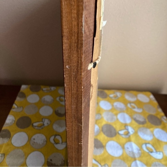 Vintage cross stitch city scene framed tapestry - Picture 10 of 16